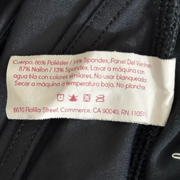 Isabel sz XXL maternity athleisure pant in black Cross over front Hardly worn - Picture 14 of 14